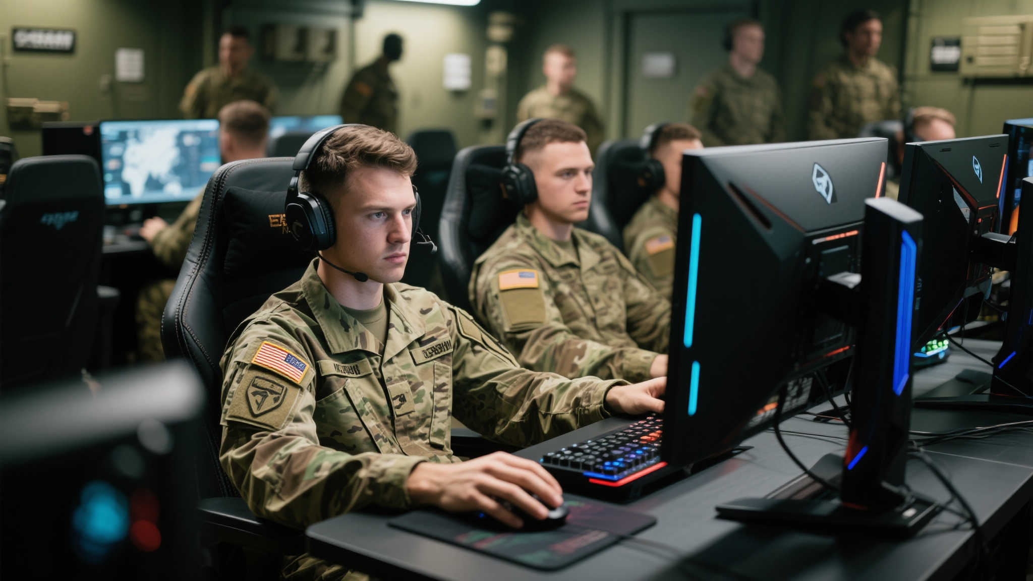 英国航母引入高端电竞室,电子游戏成舰上新潮流 英国航母引入高端电竞室,电子游戏成舰上新潮流