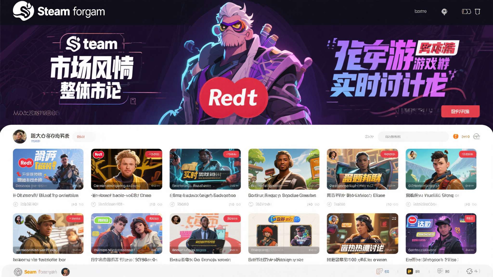 从各大游戏社区的实时讨论来看，本次联动的市场反馈整体积极。Steam论坛、Red