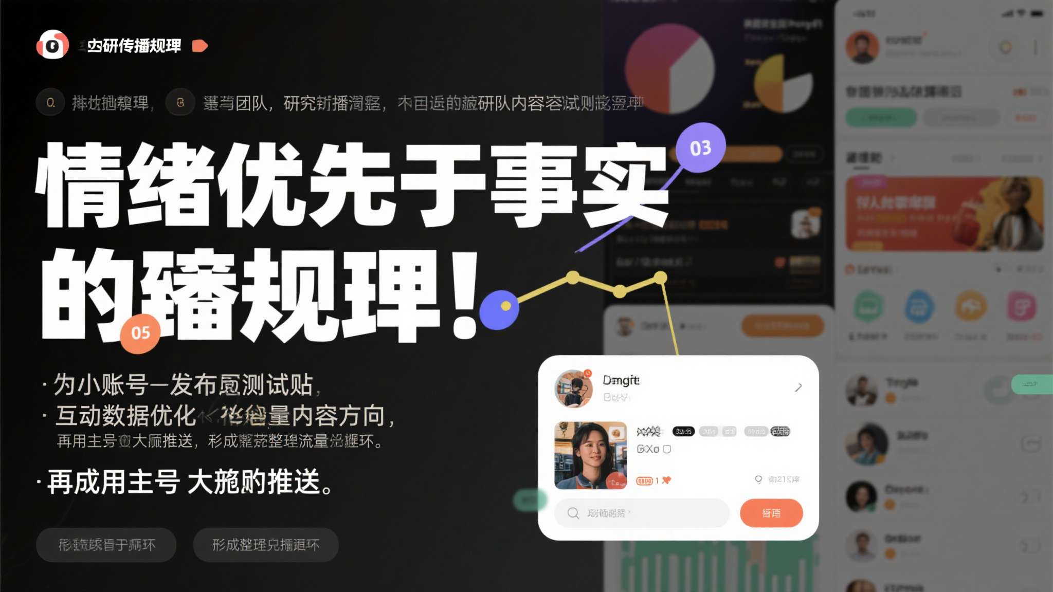 这种"情绪优先于事实"的传播规律，被这些团队研究得相当透彻。他们甚至建立了内容测